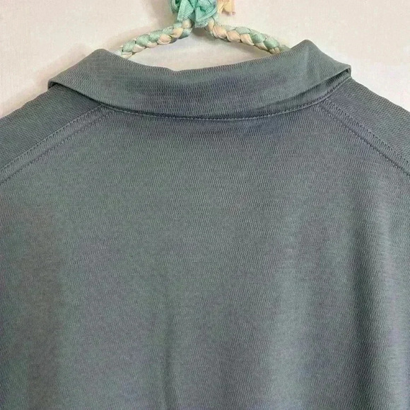 Men’s Nike Dri  Fit Collared Shirt in Grey/Blue Size S - Picture 6 of 8